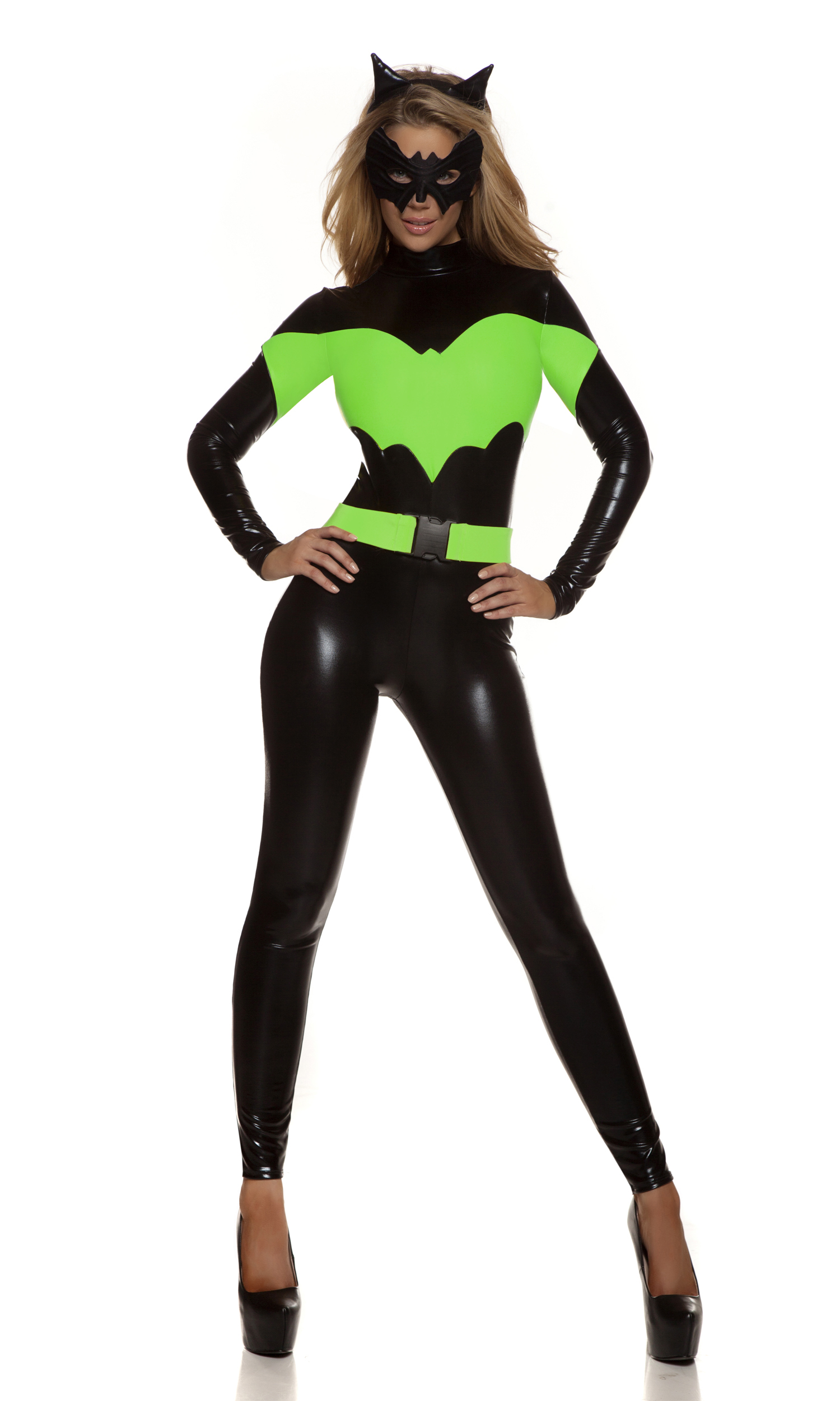 F1656 Darque Nights Sexy Superhero Women Halloween Costume